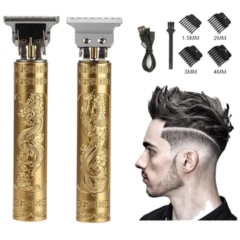gold dragon usb rechargeable cordless men professional barber electric haircut razor vintaget9 hair trimmers gold dragon usb rechargeable cordless men professional barber electric haircut razor vintaget9 hair trimmers