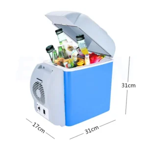 car mounted refrigerator dual purpose 7.5l portable car small cold and warm