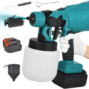 battery powered paint sprayer system